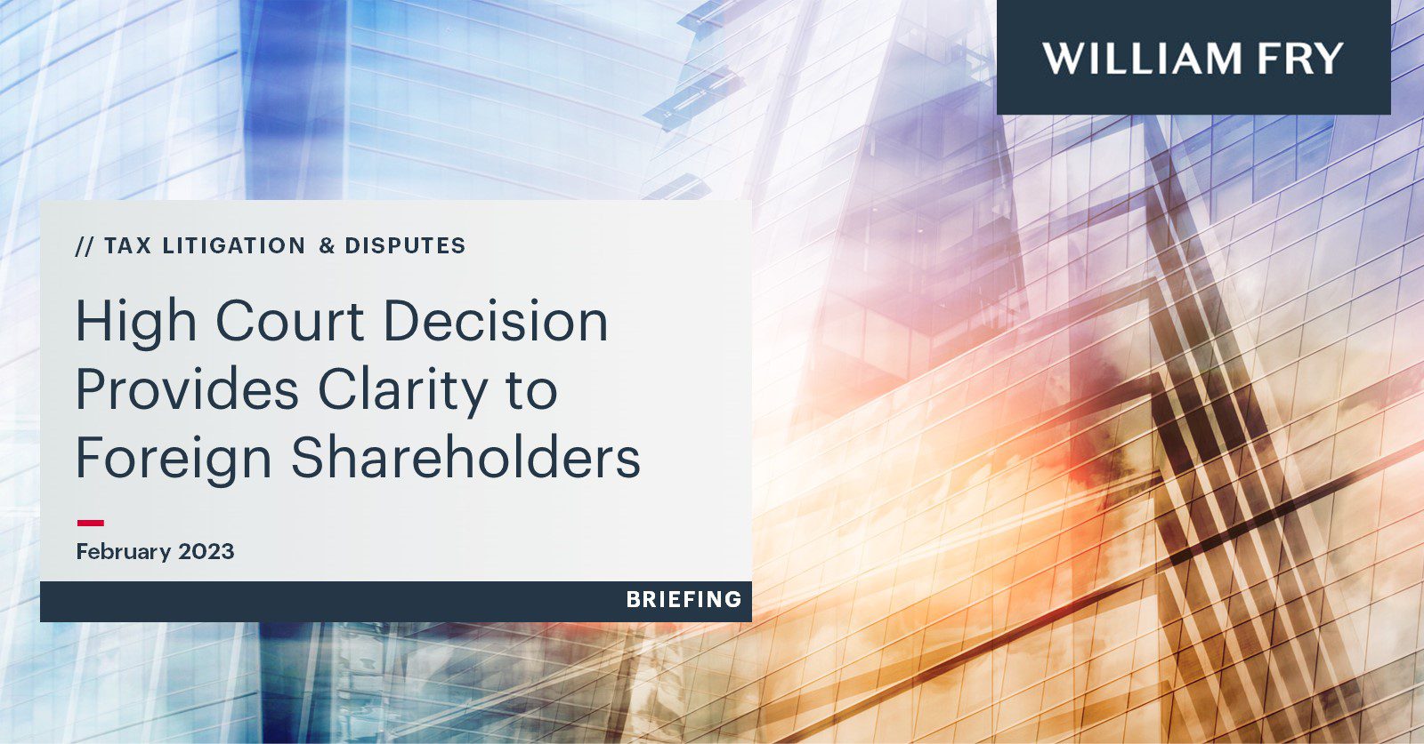 High Court Decision Provides Clarity to Foreign Shareholders