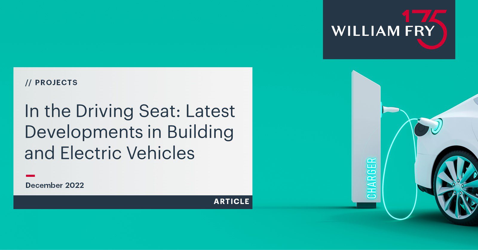 In the Driving Seat: latest Developments in Building and Electric Vehicles