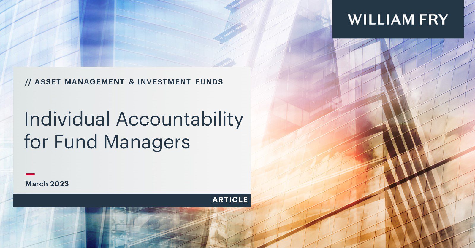Individual Accountability for Fund Managers