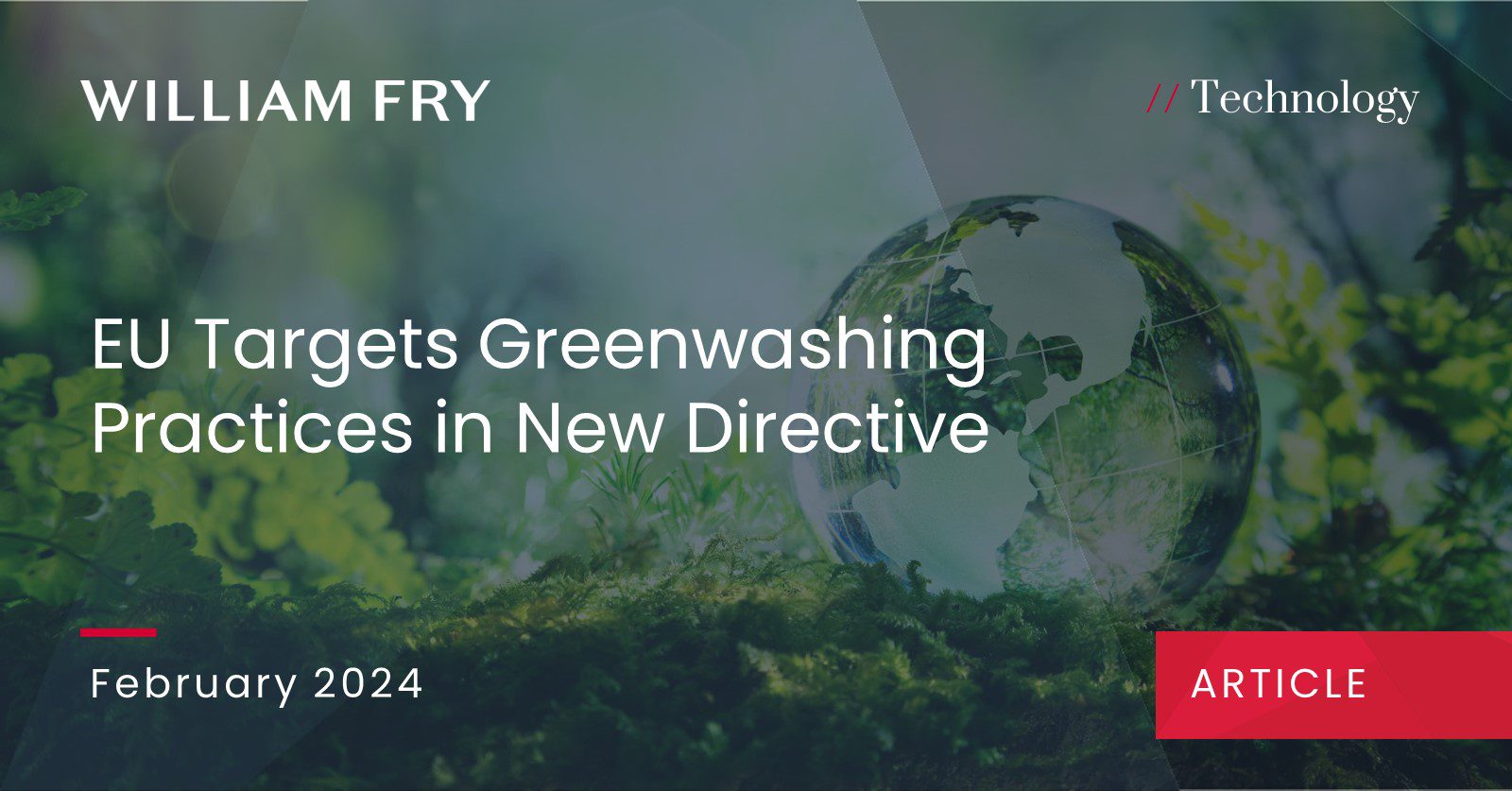 EU targets Greenwashing Practices in New Directive