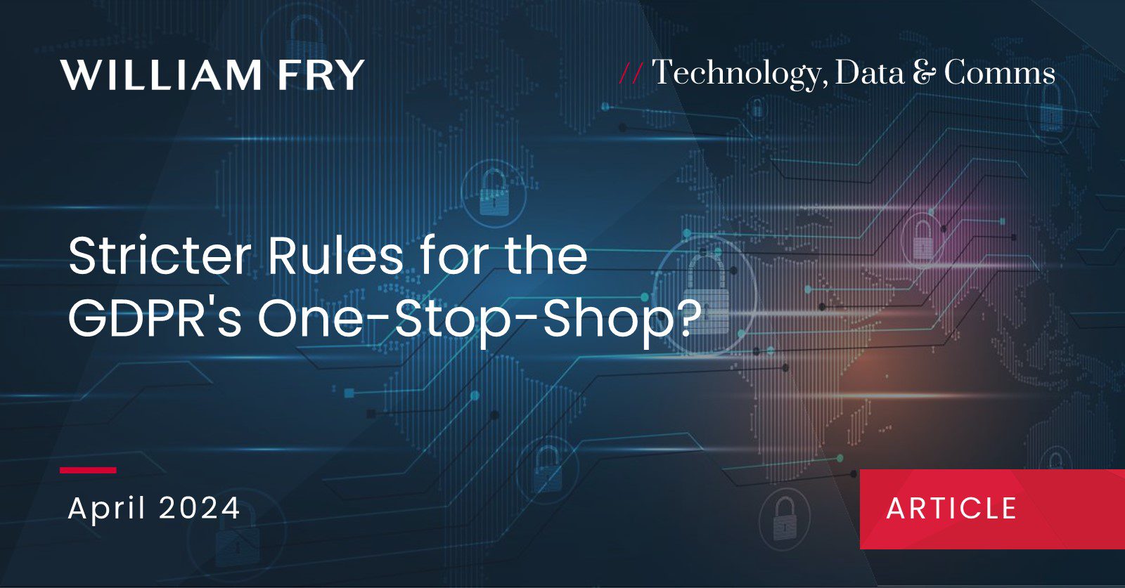 Stricter Rules for the GDPR's One-Stop-Shop?