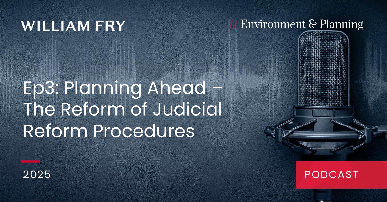 Planning Ahead - The Reform of Judicial Reform Procedures