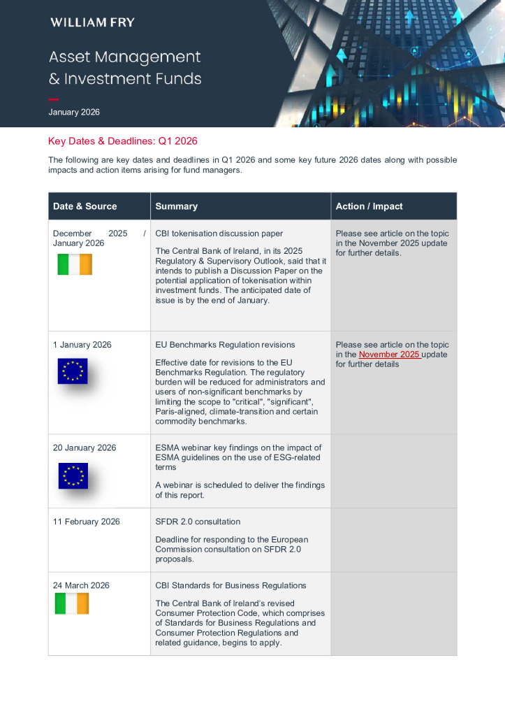 Funds Monthly Update - Jan 26