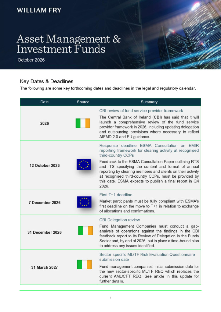 WF Funds Focus - October 2026